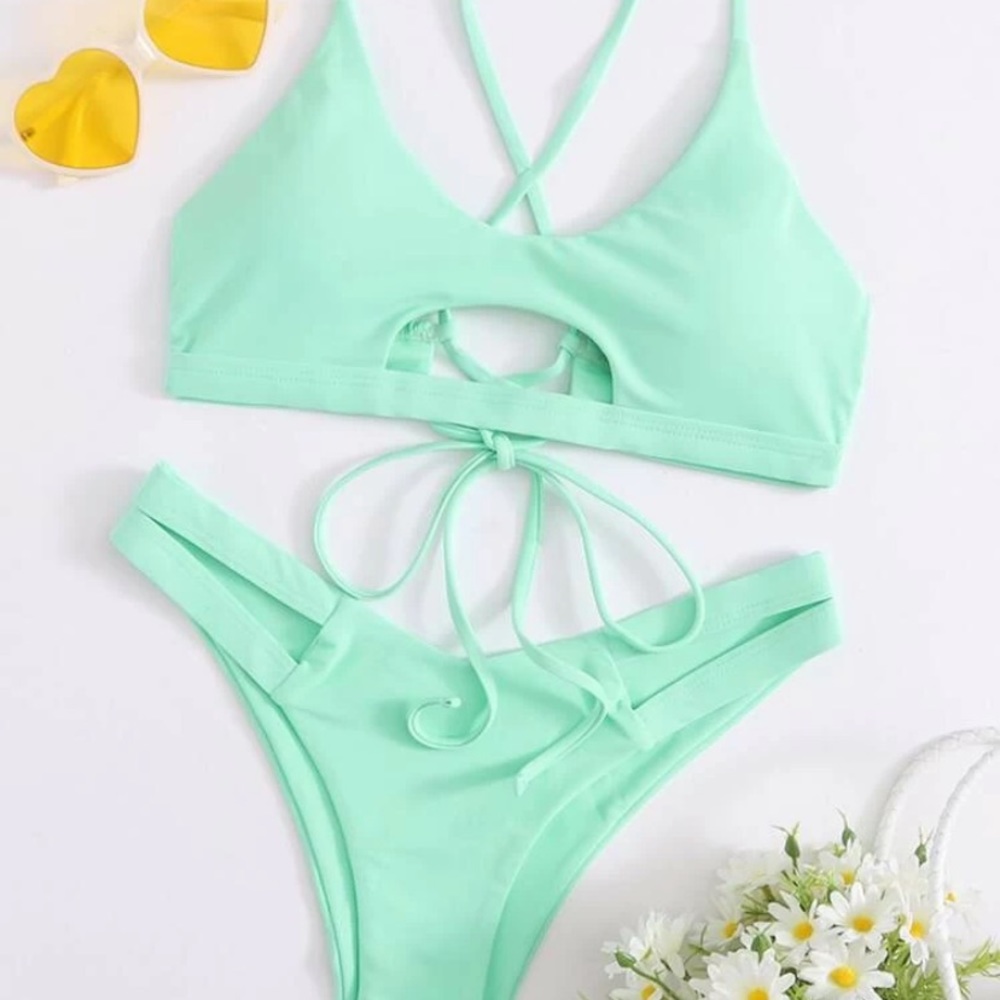 Brand: SHEIN Color: Mint Green Size: L